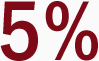 ��� ������ � ����� ������ 5% �� ��� ������� ������