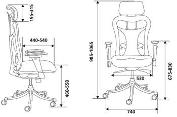 Кресло офисное CH-999ASX