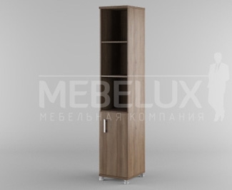 Офисный пенал открытый высокий АПМ-002 Апрель 400х450х2116 мм