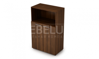 Офисный шкаф средний АТШ-002 Асти 798х430х1277 мм