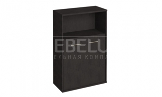 Офисный шкаф широкий средний с открытой полкой ШеСТ-2.1 Шервуд 800х430х1260 мм