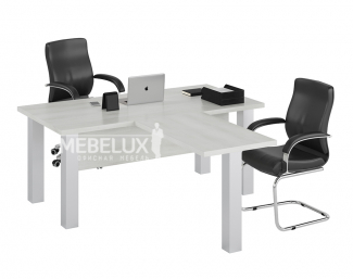 Офисный стол руководителя с брифингом Левант 1800х1900х750 мм