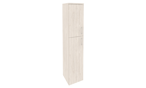 шкаф высокий узкий левый/правый (2 двери - 2 вариант)