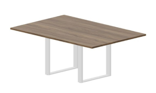 стол для переговоров (опоры белые)