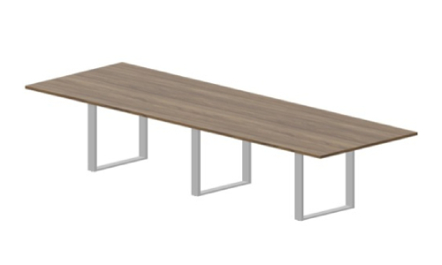 стол для переговоров (опоры алюминий)